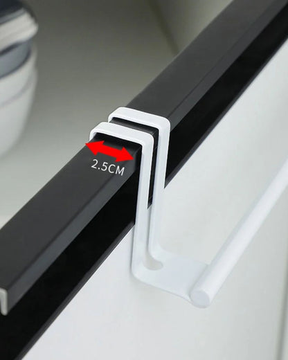Double Hook Metal Towel Holder