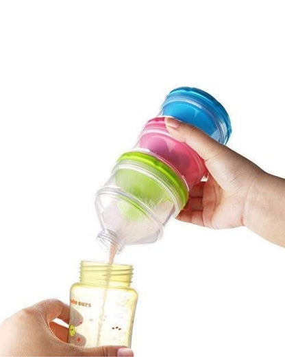 3 Layer Baby Milk Powder Container