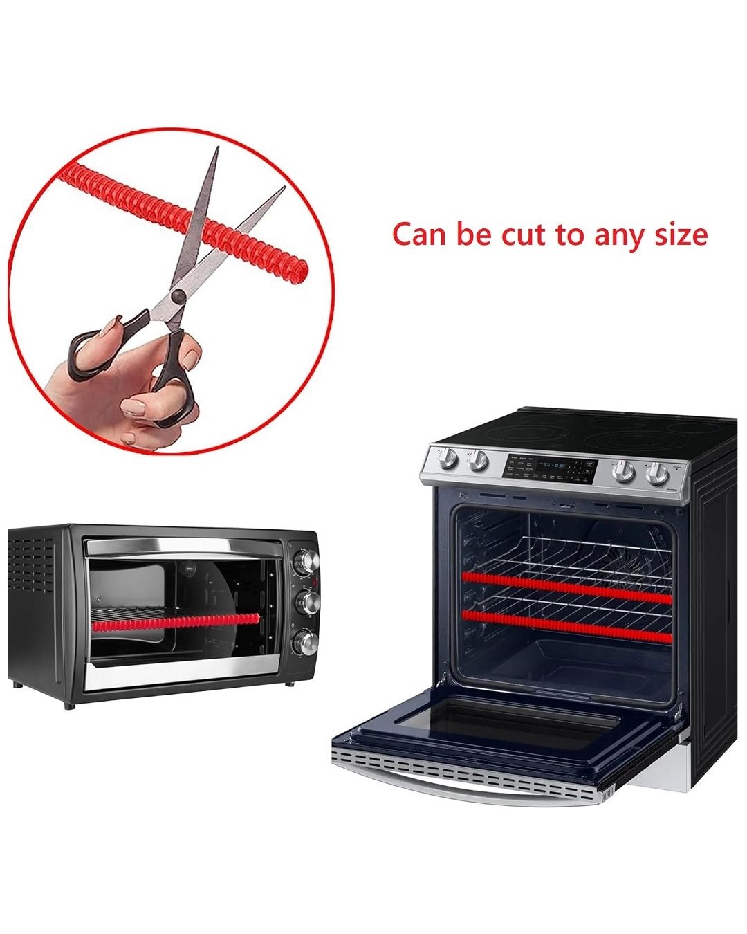Silicone Oven Burn Protection Strips