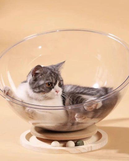 Space Capsule Cat Nest