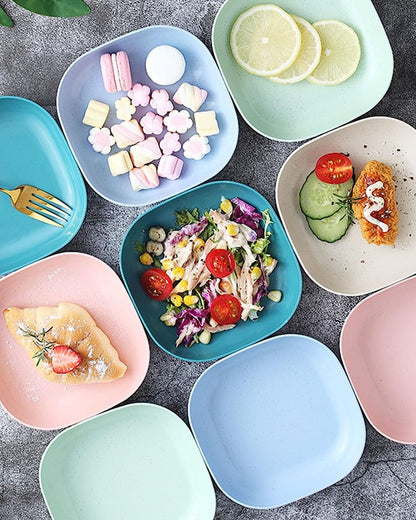 10 Plates Set with Stand