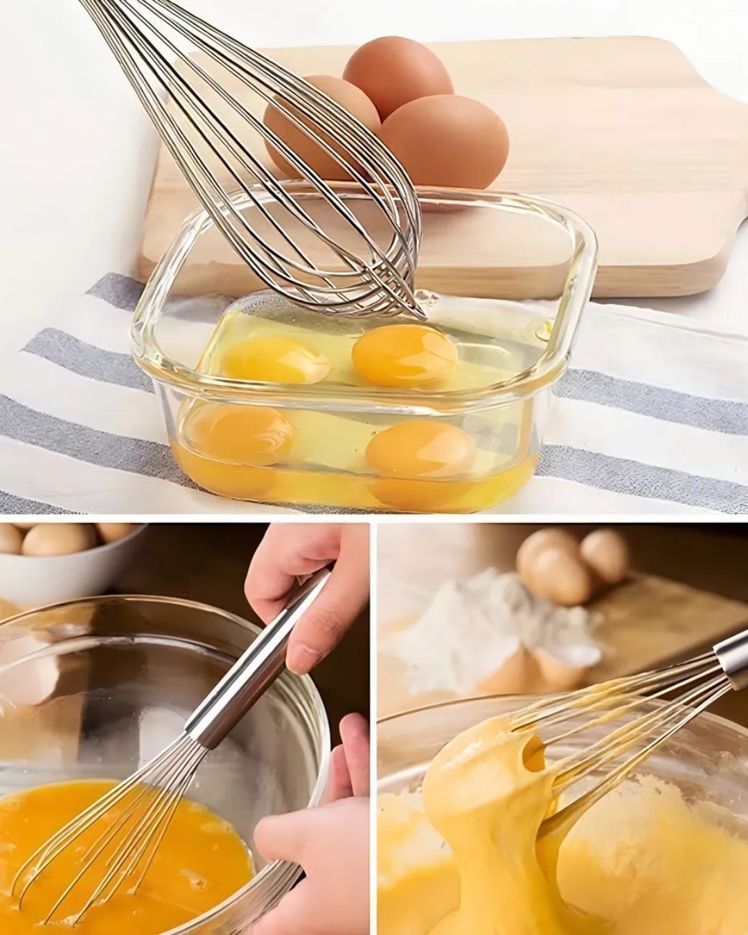 Stainless Steel Manual Whisk