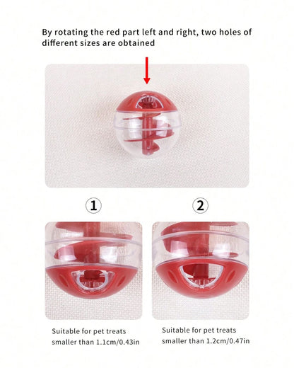 Cat Spiral Leakage Food Ball