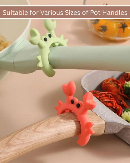 Crab Shaped Silicone Spatula Rack