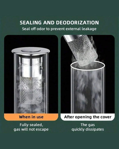 Stainless Steel Pop Up Sink Drain Filter