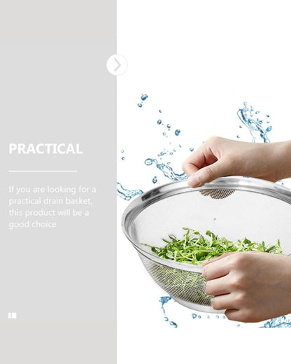 Thickened Stainless Steel Washing Strainer