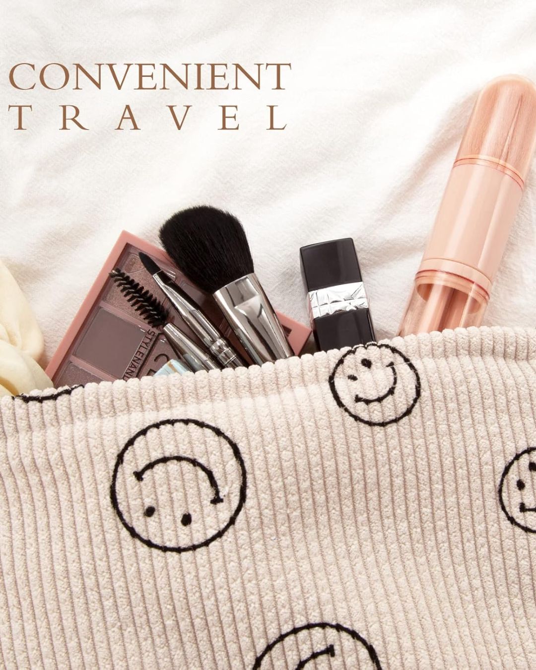 4-In-1 Portable Makeup Brush Set