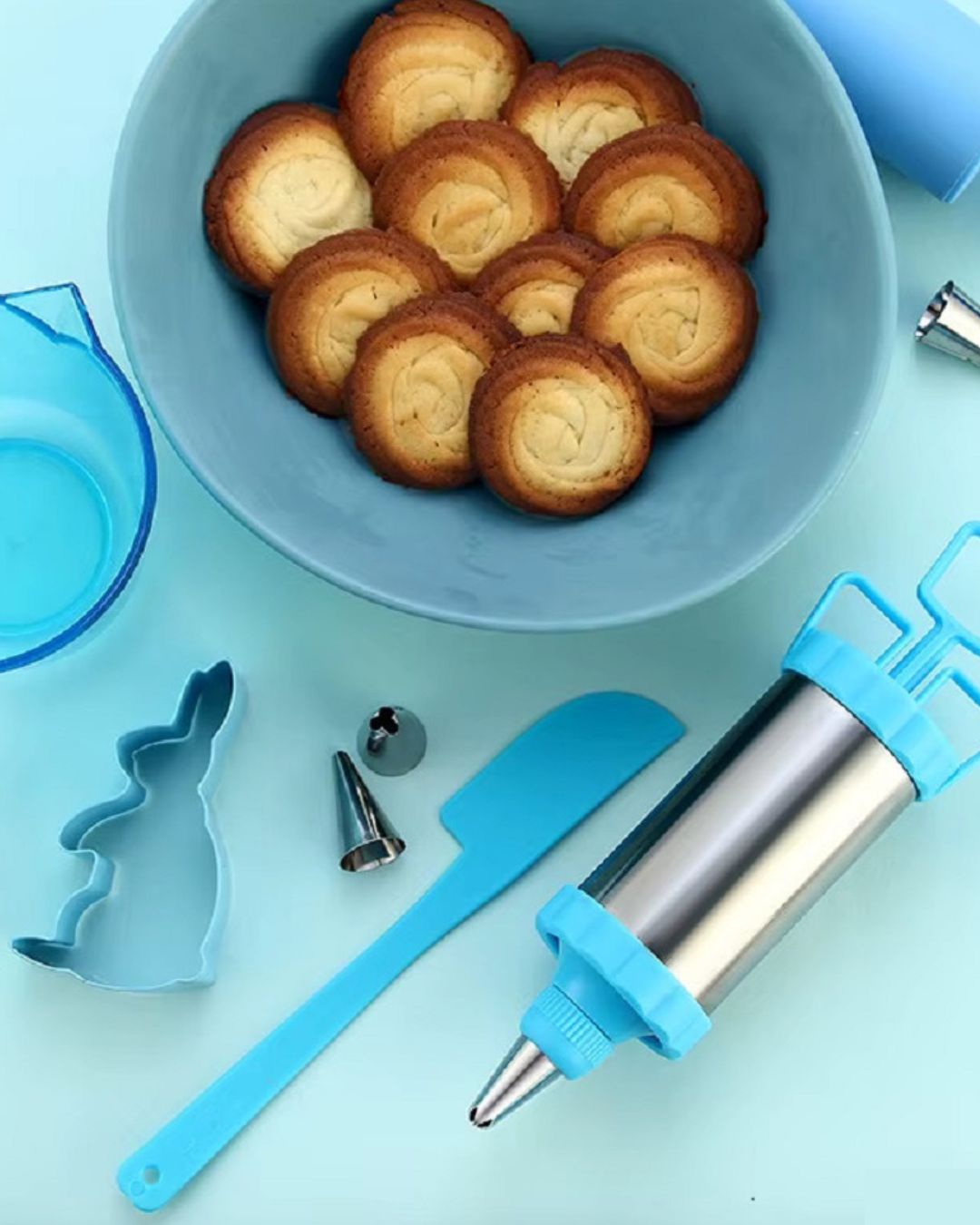 Stainless Steel Cake Decorating Syringe Set
