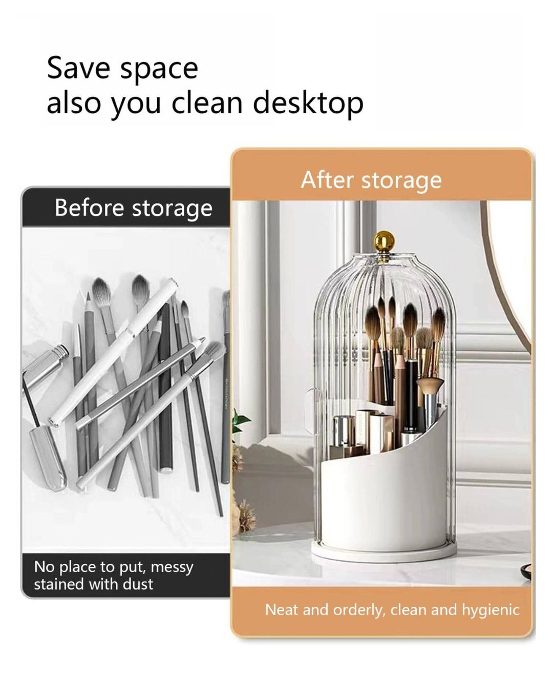 360 Rotating Brush Holder