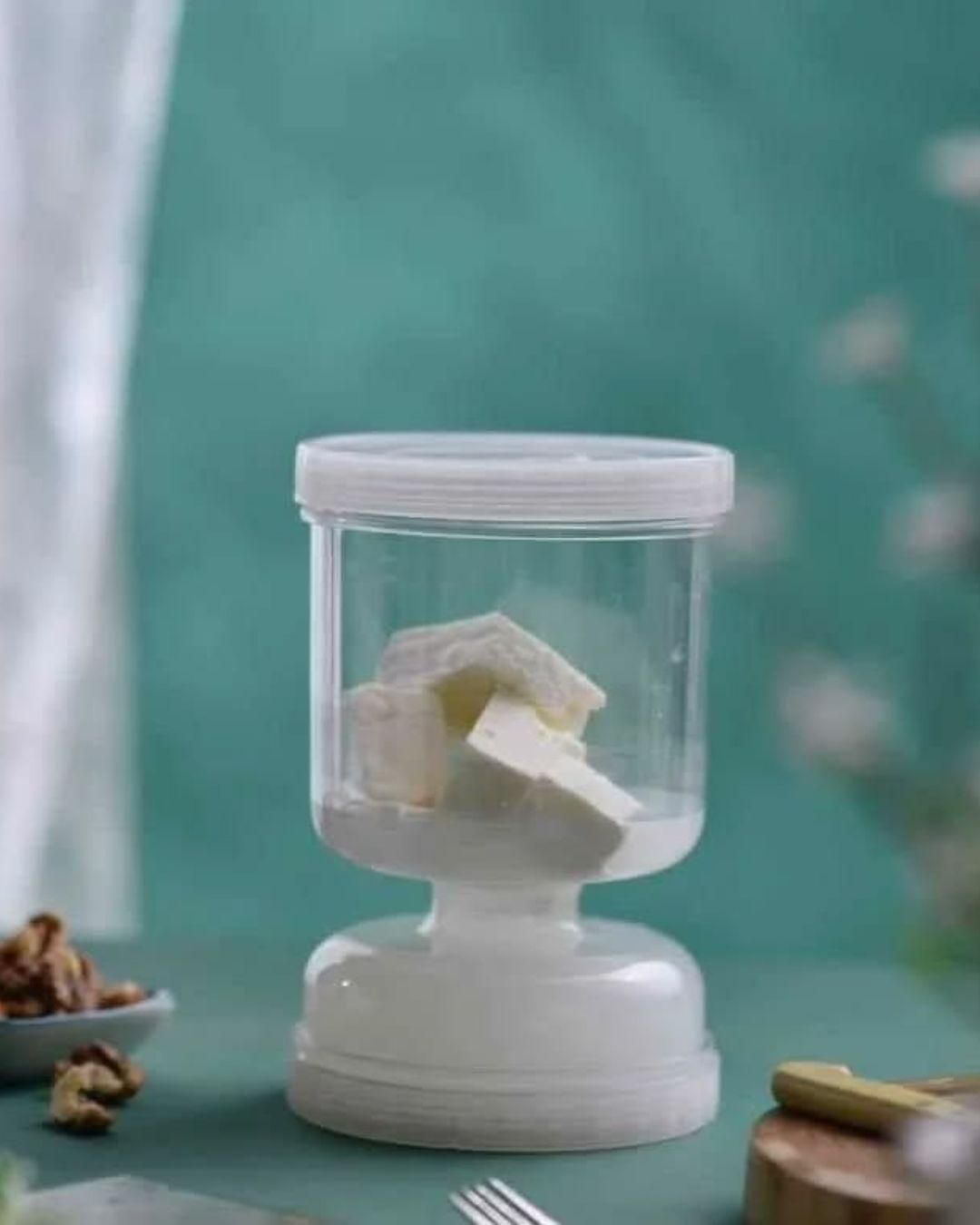 Pickle and Olive Flip Jar with Strainer