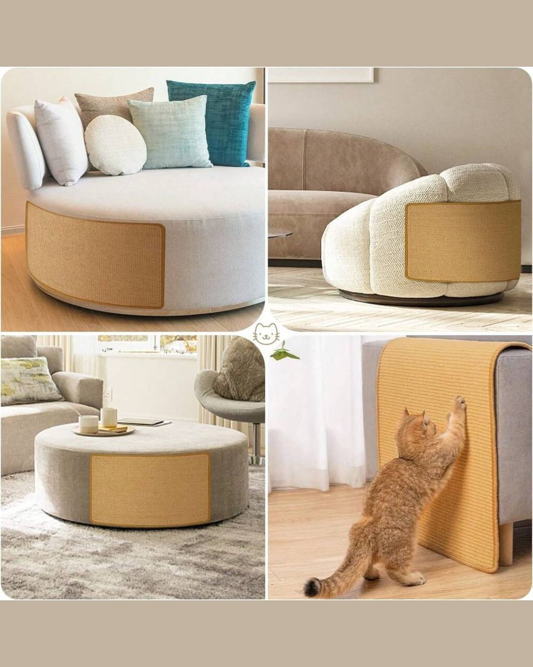 Cat Scratching Sisal Mat