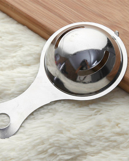 Stainless Steel Egg Separator & Measuring Spoons Set