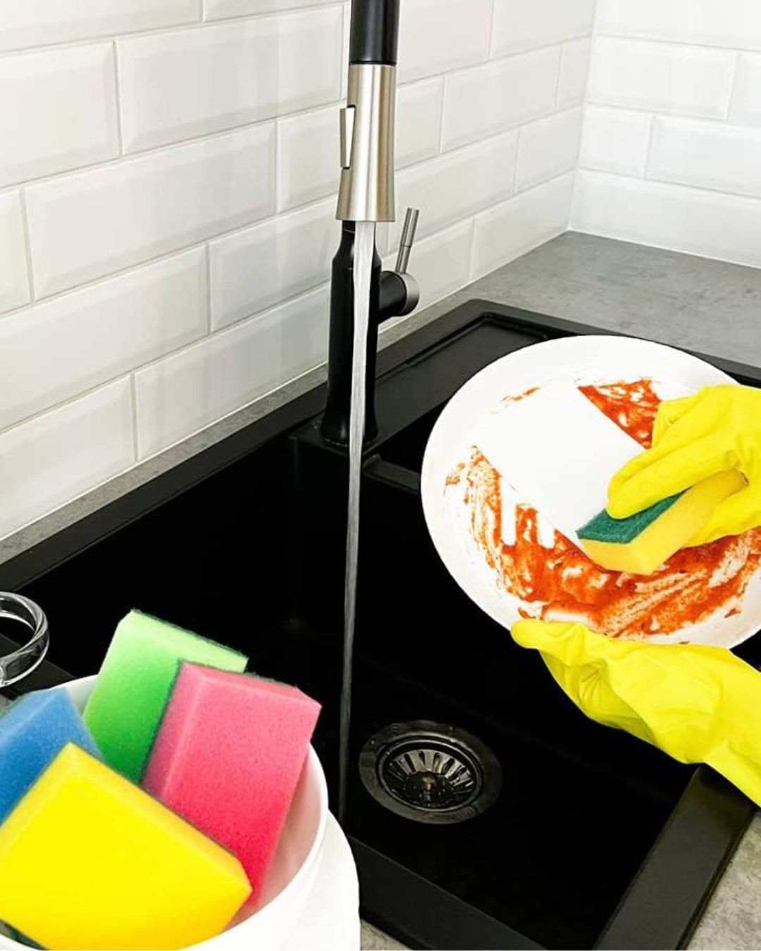 Multicolor Scrub Sponges