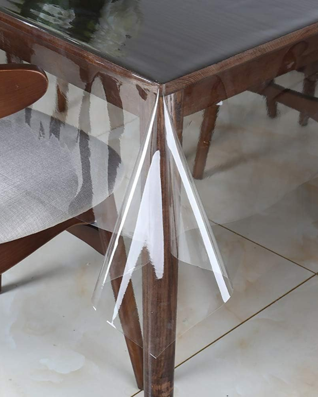 Clear Vinyl Tablecloth