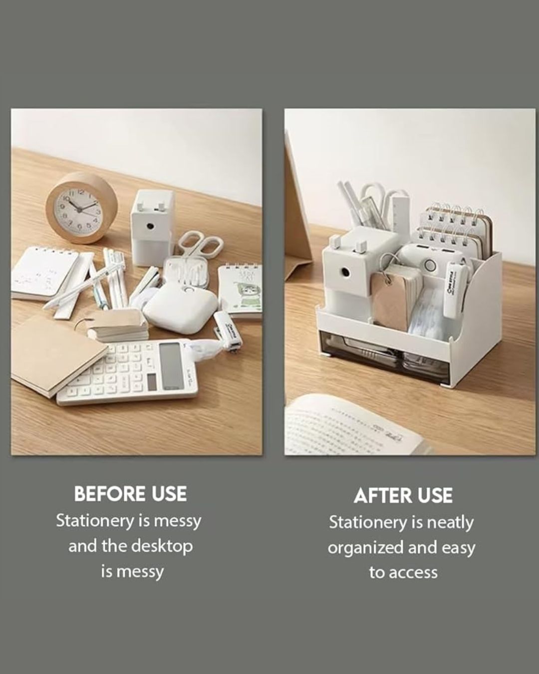 Multipurpose Desk & Make up Organizer