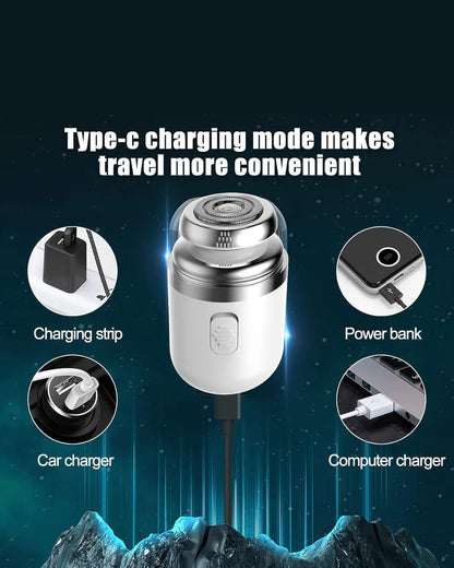 2 in 1 Mini Capsule Electric Shaver