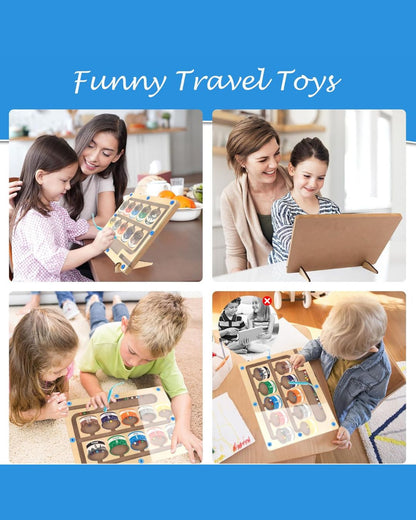 Montessori Magnetic Color and Number Maze