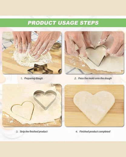 12 Pieces Cookie Cutters set