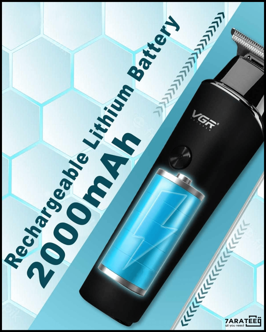 VGR Compact Portable Electric Shaver Machine