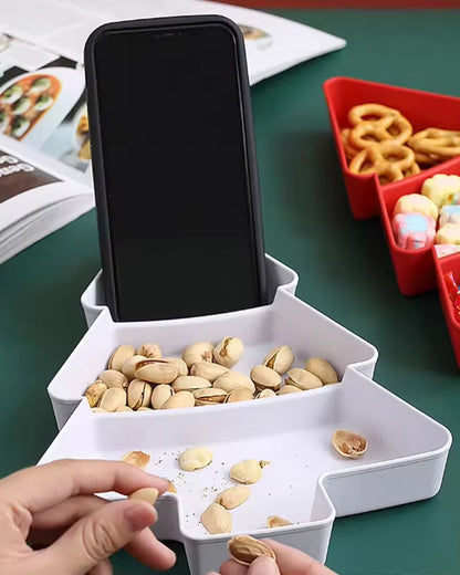 Christmas Tree Shaped Snack Tray