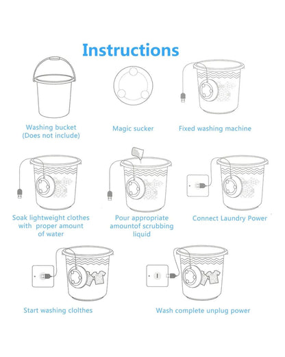 Portable Mini Washing Machine