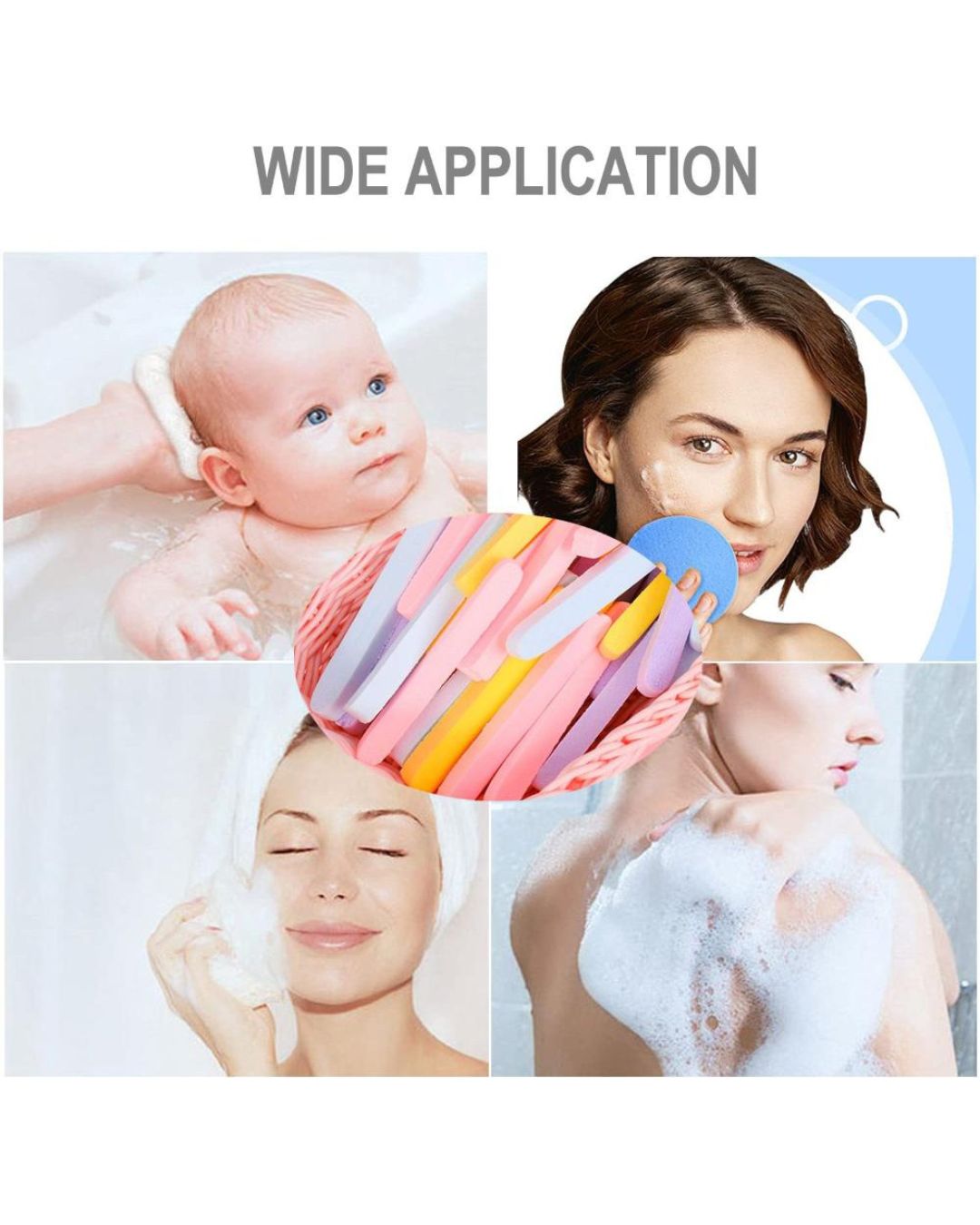 Compressed Facial Sponges