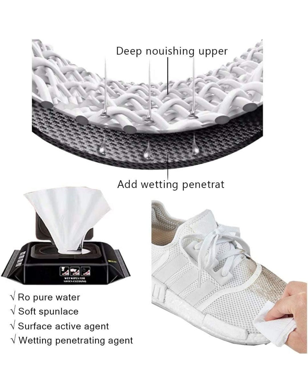 Shoe Wet Wipes
