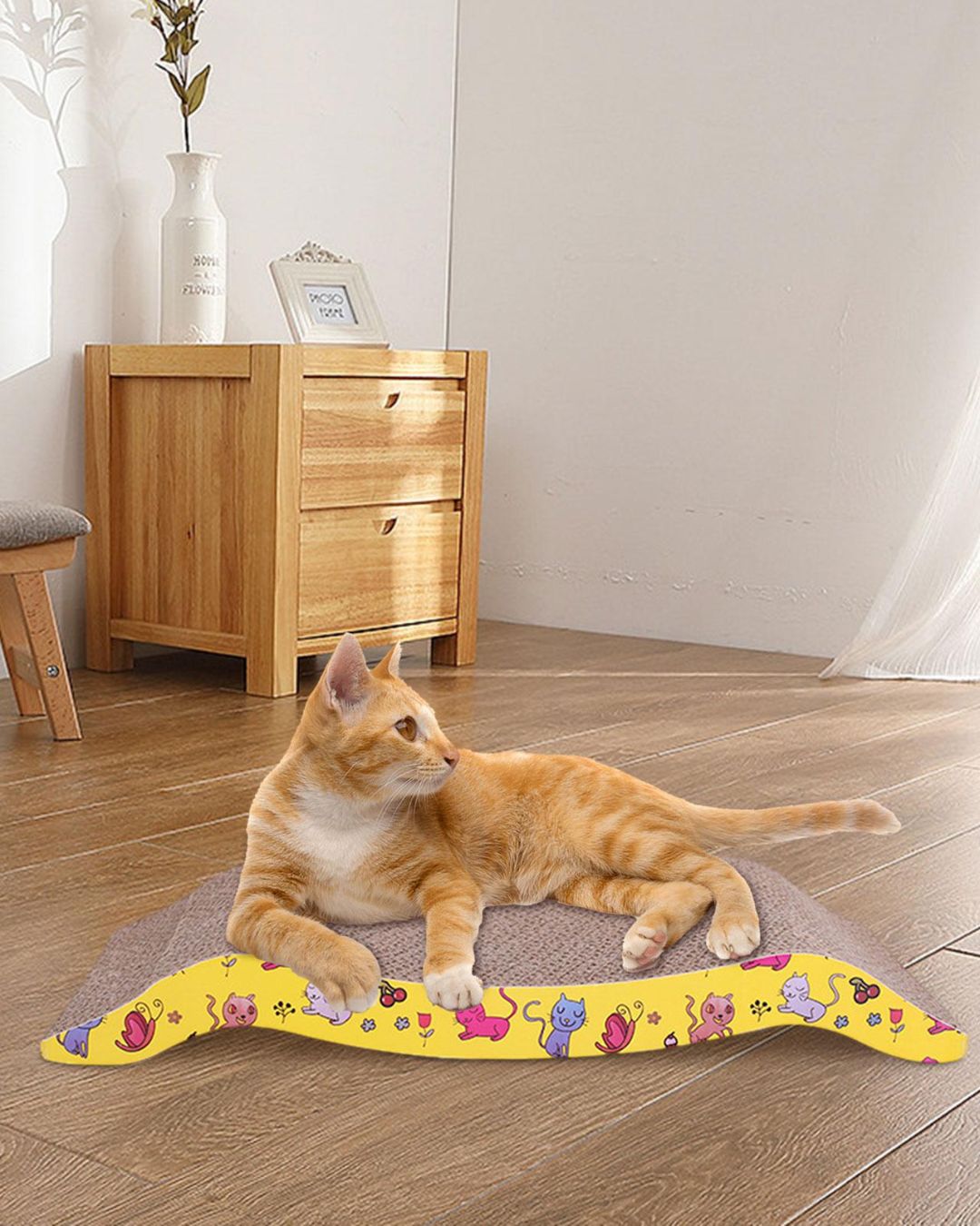 Reversible Cat Scratcher Cardboard