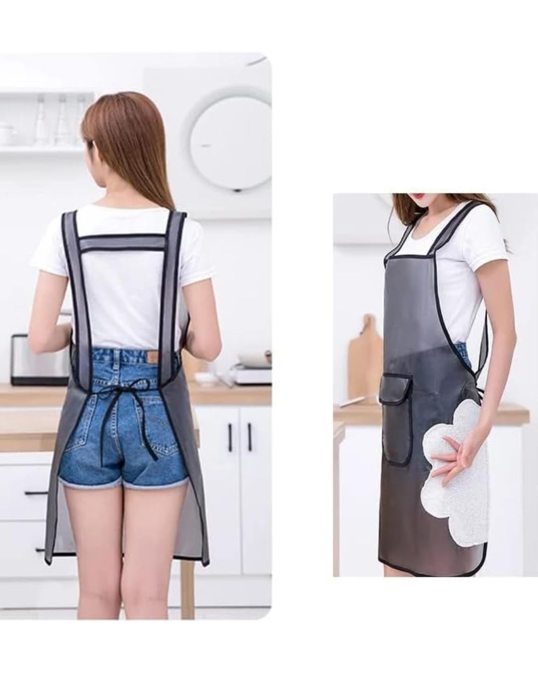 Waterproof Transparent Kitchen Apron