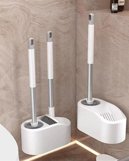2in1 Wall-mounted Bathroom Toilet Brush