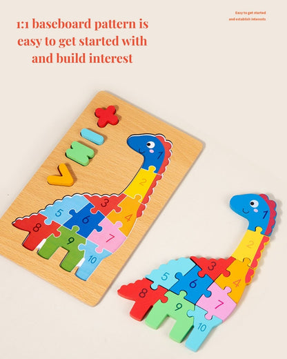 3D Wooden Montessori Puzzle Educational Toys