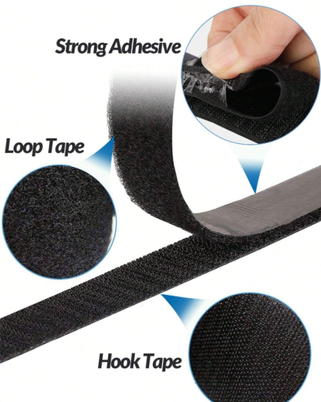 Self Adhesive Hook and Loop Tape