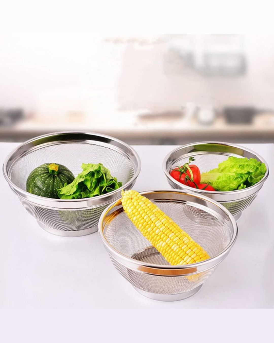 Thickened Stainless Steel Washing Strainer