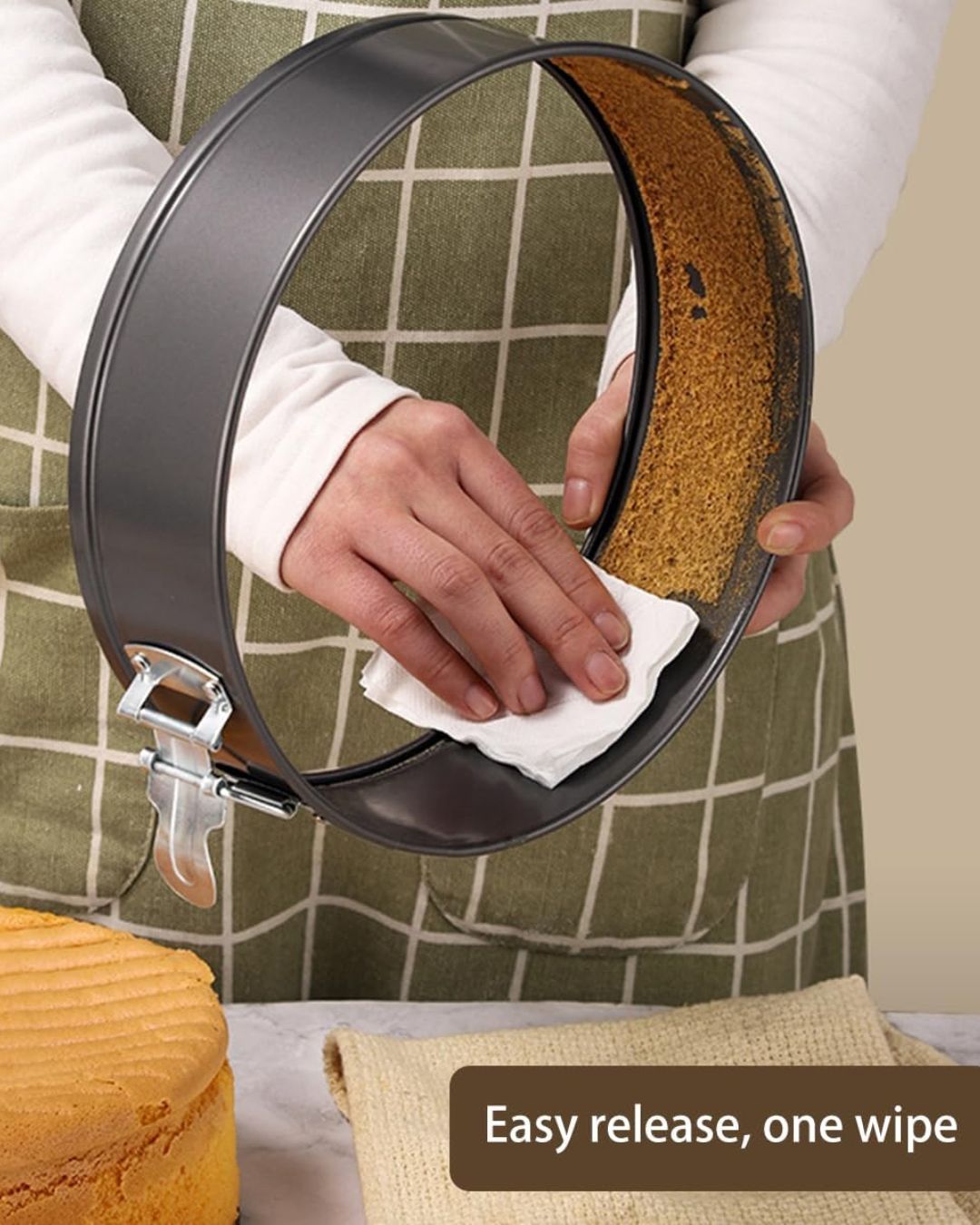 Round Cake Mold Pan Set of 3