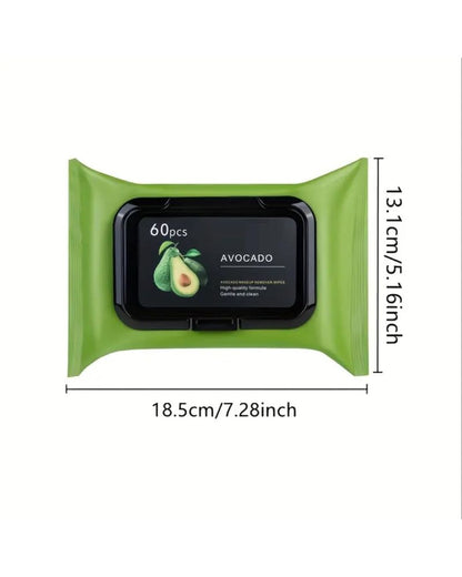 Avocado Makeup Remover Wipes