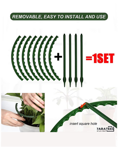 Circular Plastic Plants Bracket