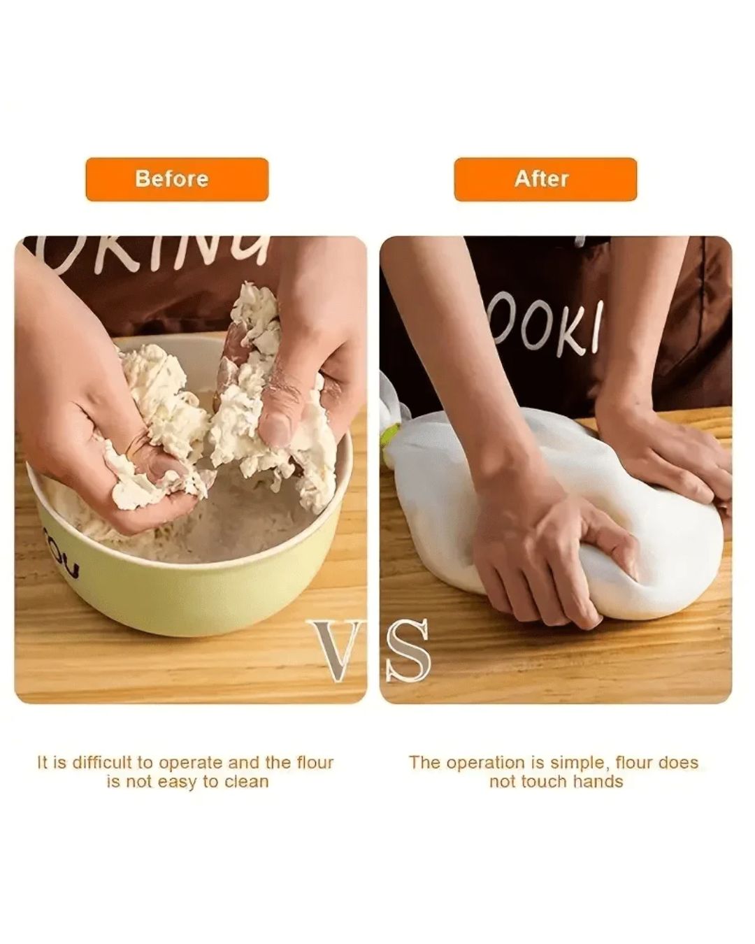 Silicone Non-stick Kneading Bag