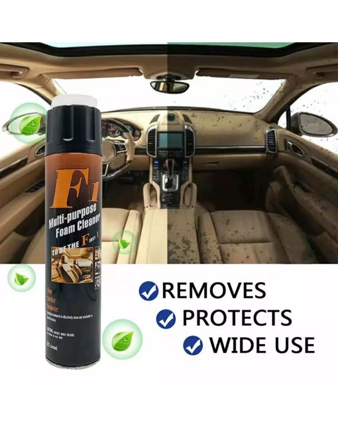 F1 Multipurpose Foam Cleaner