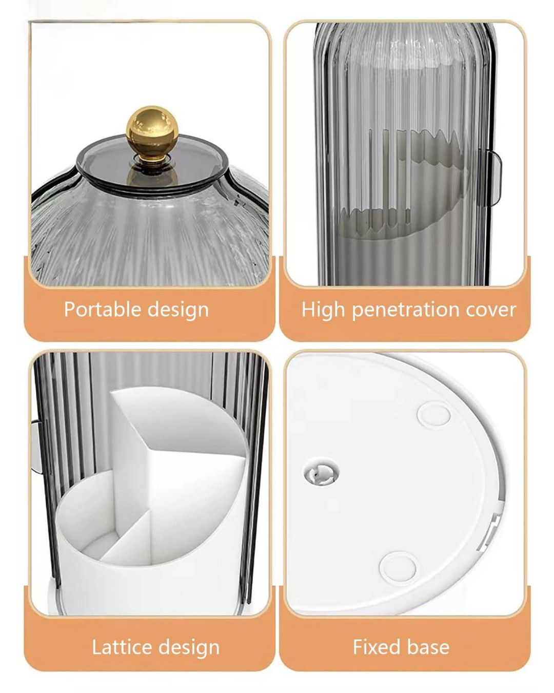 360 Rotating Brush Holder