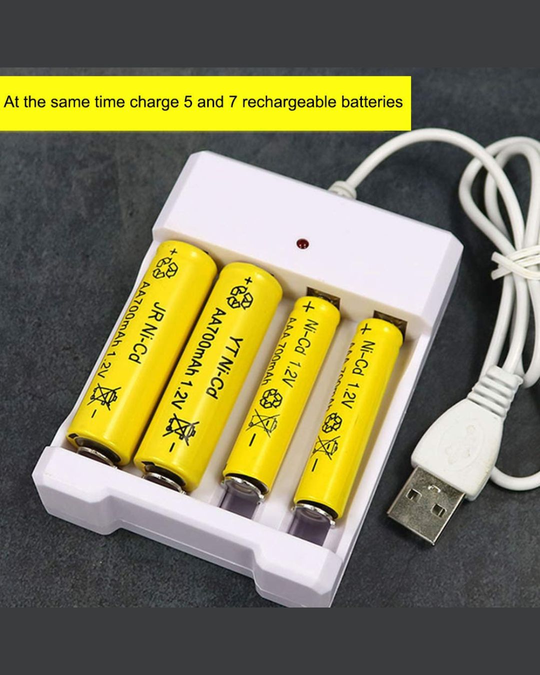 USB AA & AAA Battery Charger