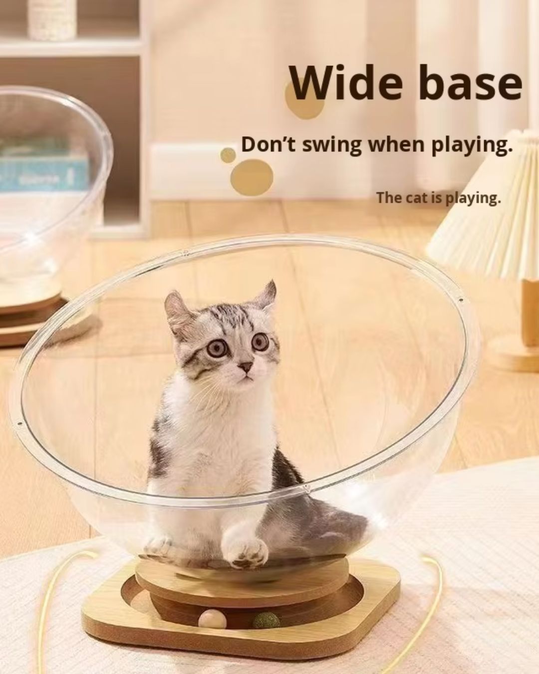 Space Capsule Cat Nest