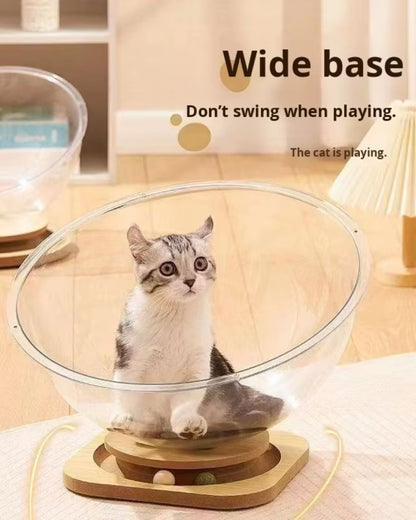 Space Capsule Cat Nest