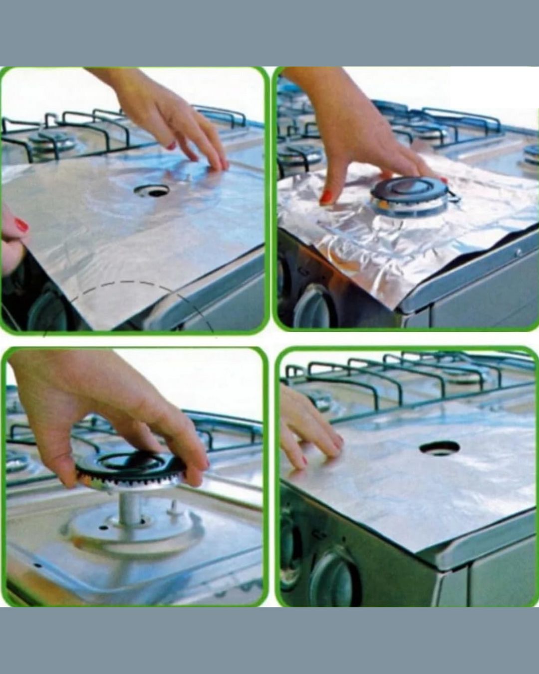 Aluminum Foil Stove Cover