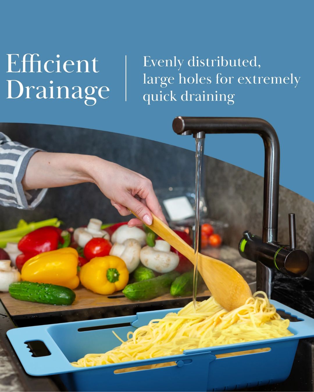 Expandable Kitchen Drainer