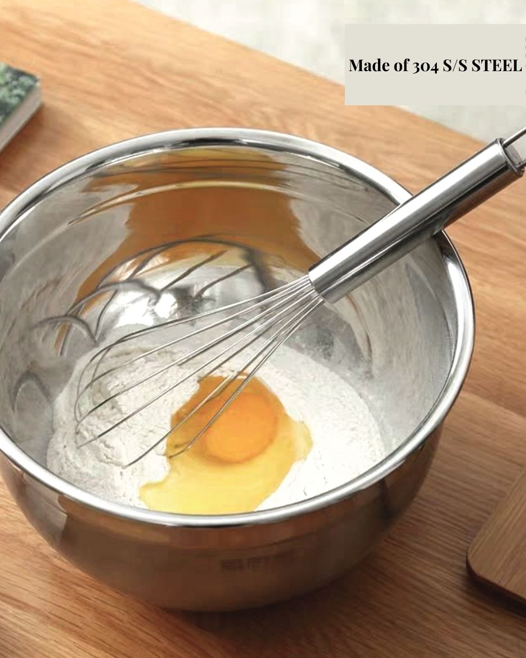 Stainless Steel Manual Whisk