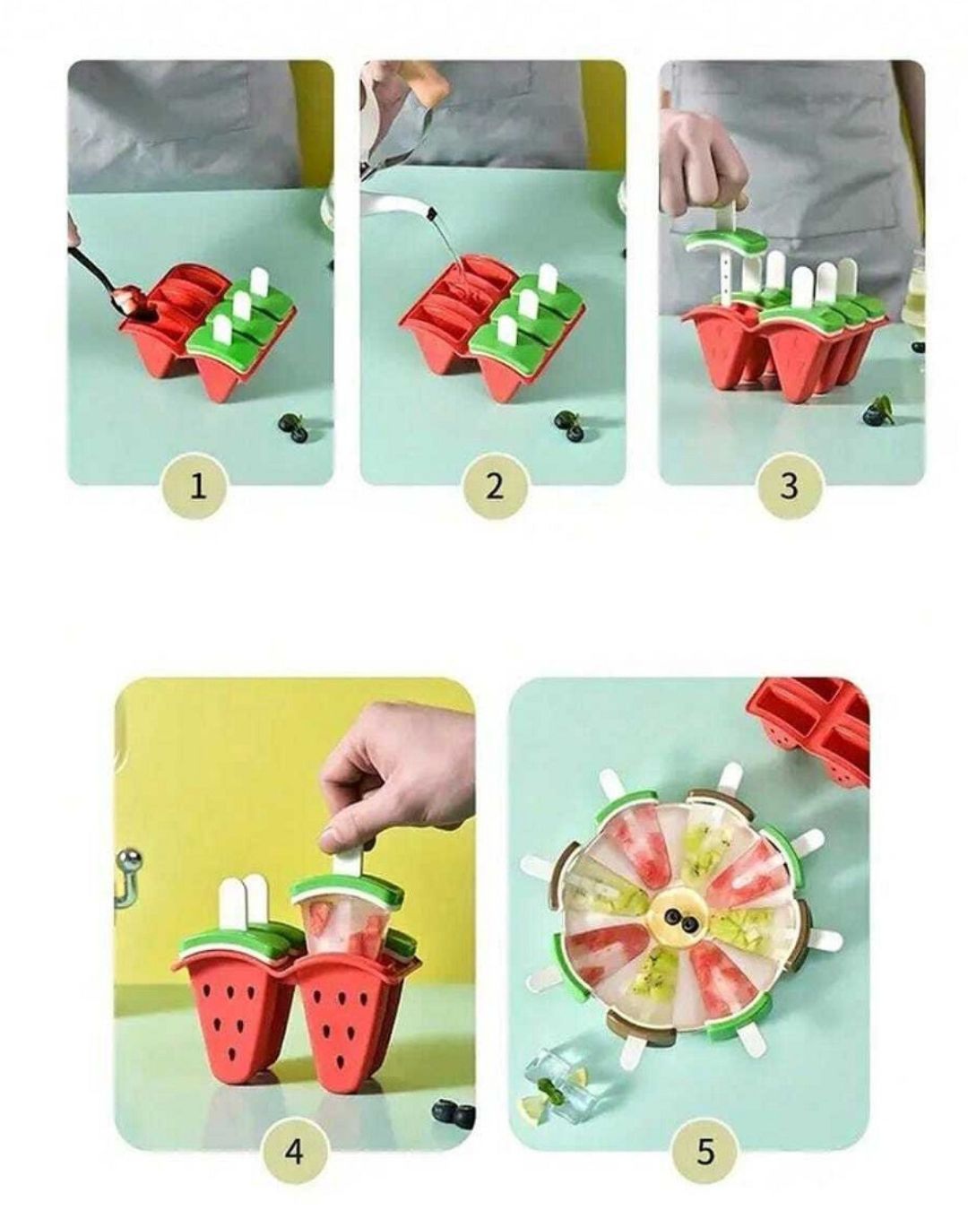 Watermelon Ice-cream Mold