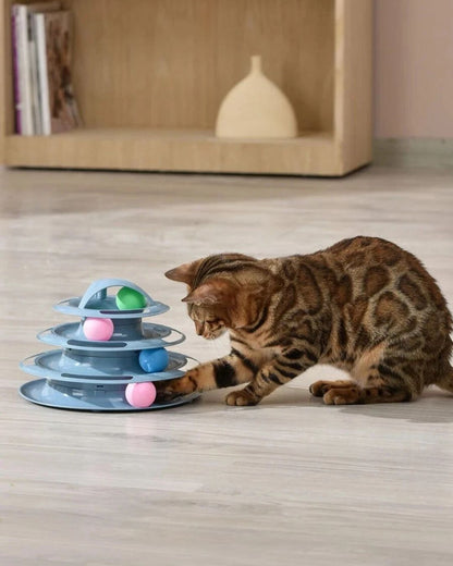Four-layer Turntable Cat Toy