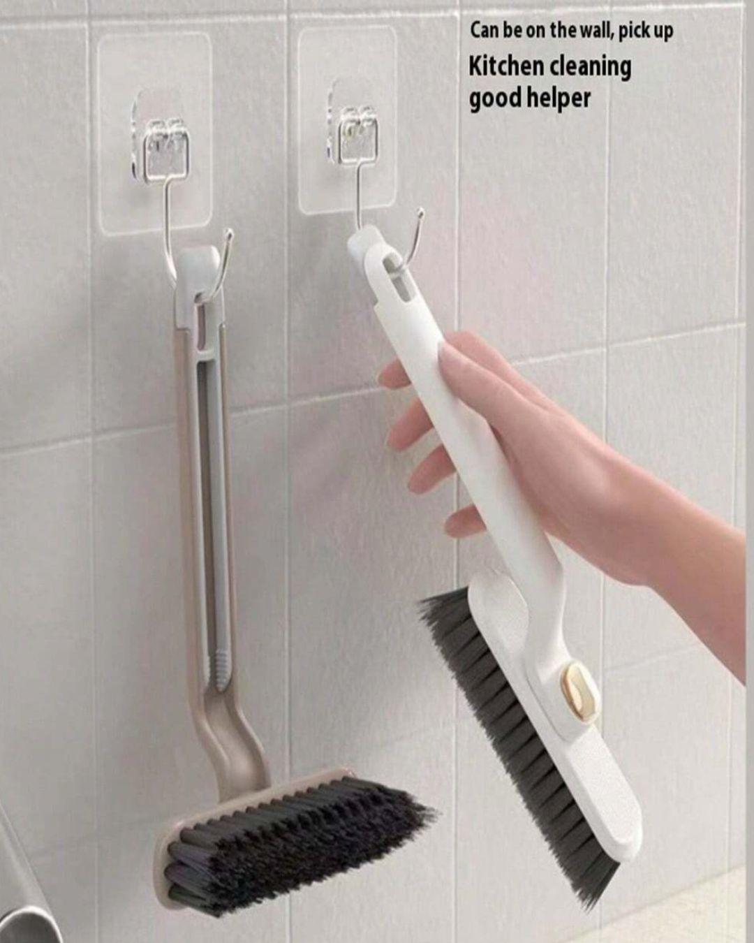 Rotating Gap Cleaning Brush