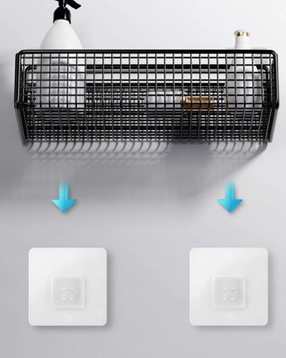 Wall-Mounted Metal Storage Basket