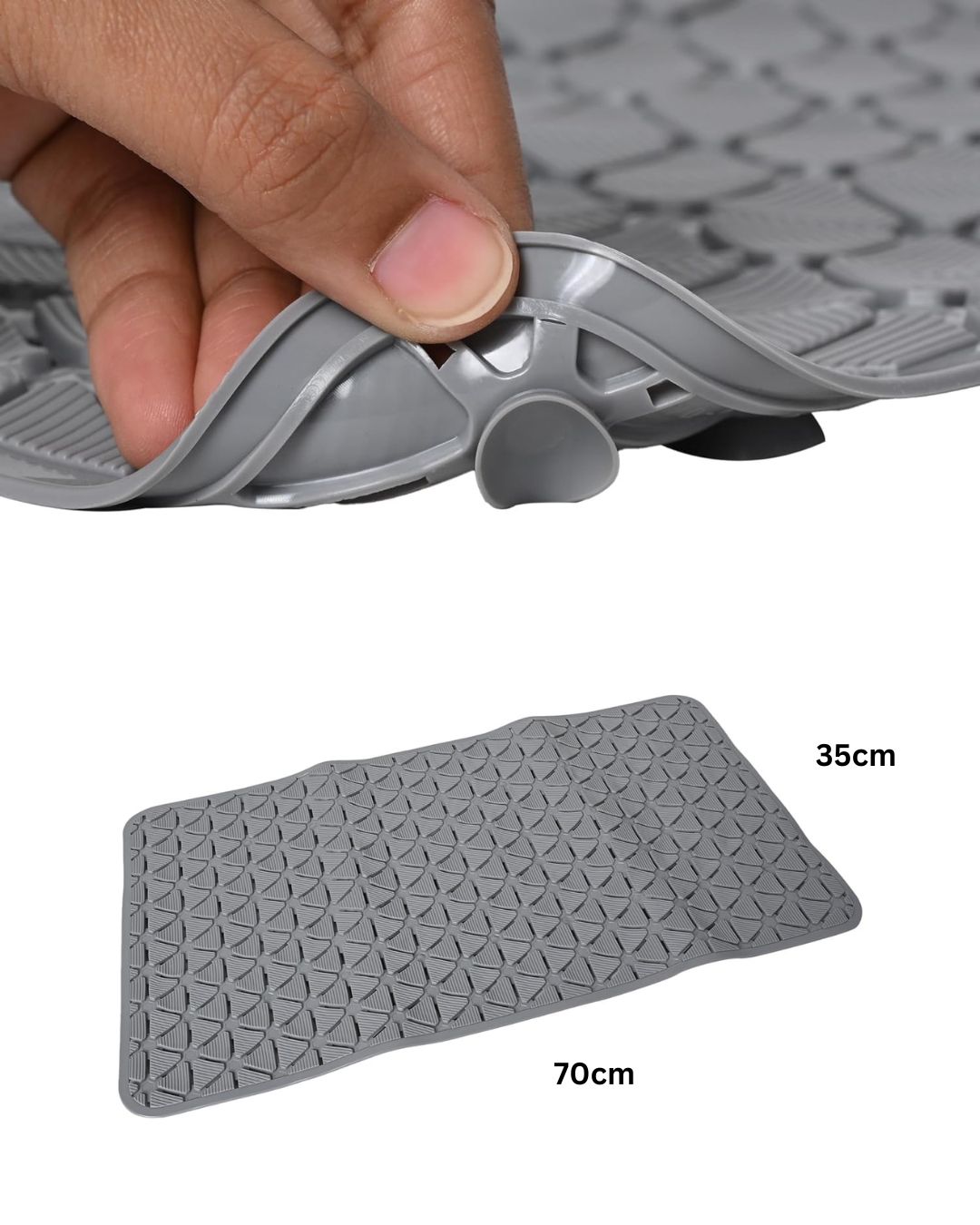 Nonslip Soft Rubber Bath Mat